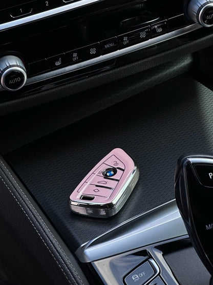 BMW Key Fob Cover - Pink Premium Cover