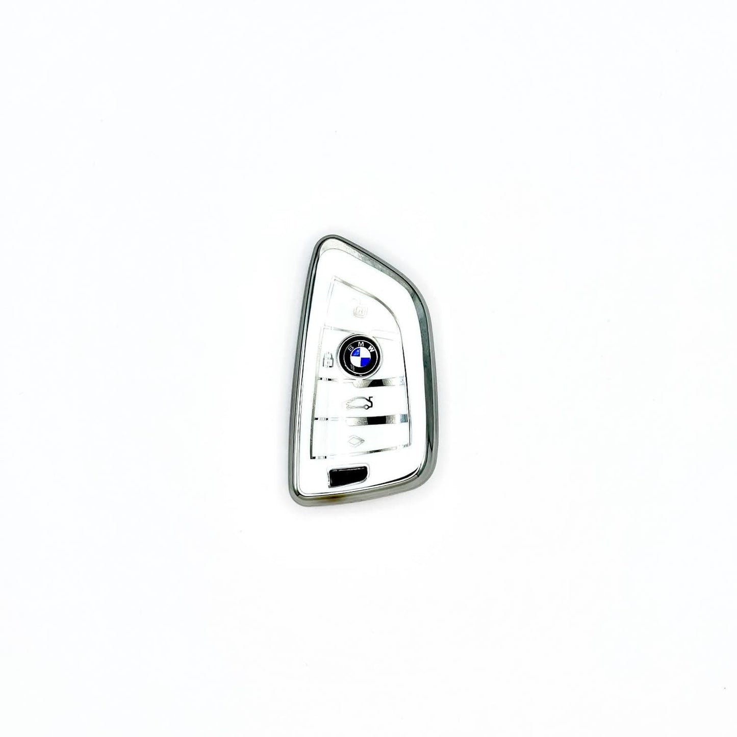 Key Fob Cover for BMW - White Premium Cover