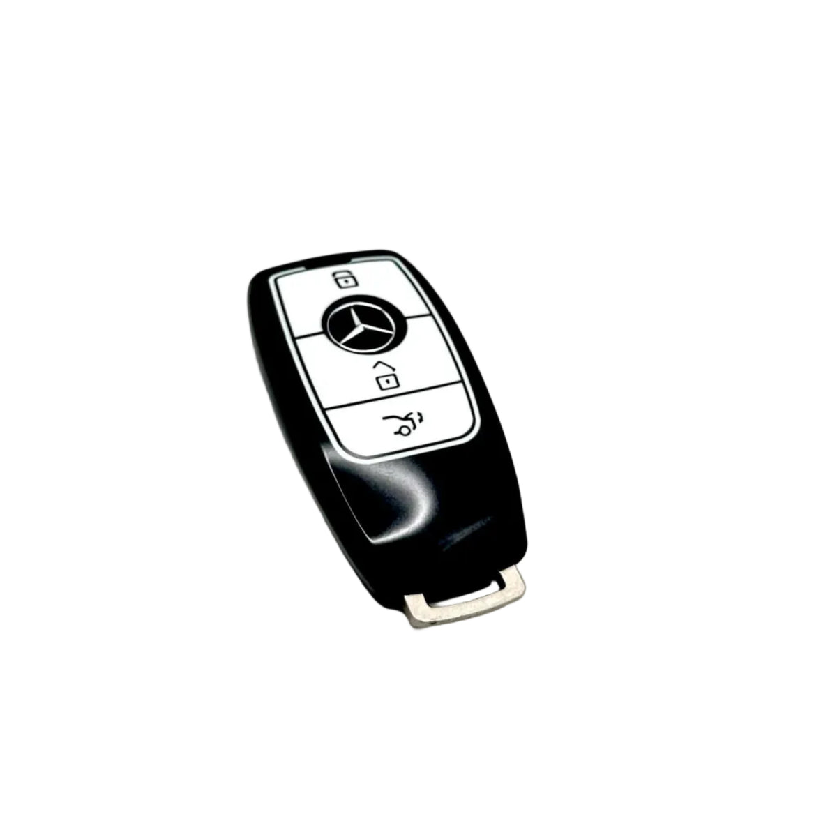 Mercedes - Vit/Svart Premiumskal